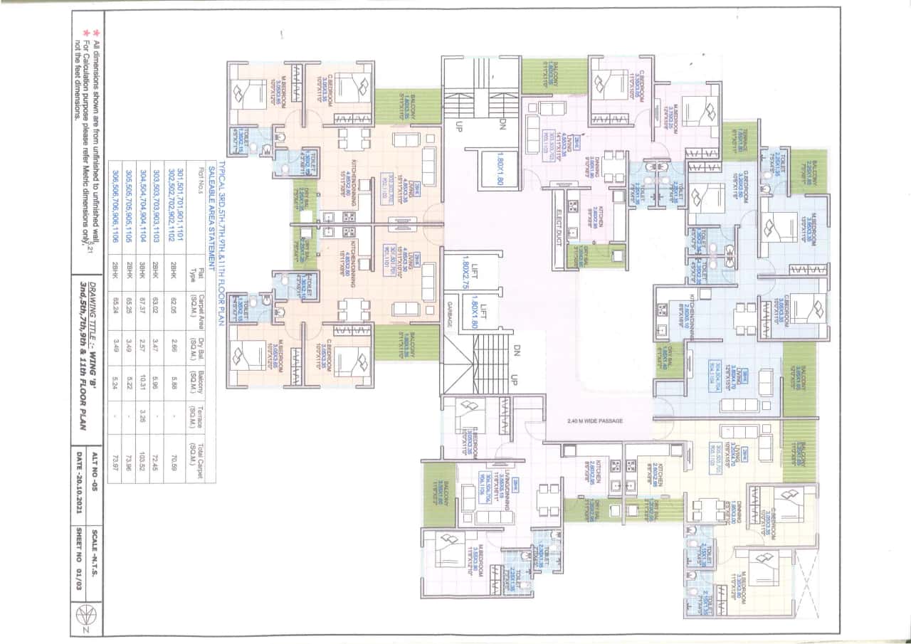 66 Avenue Floor plan 1