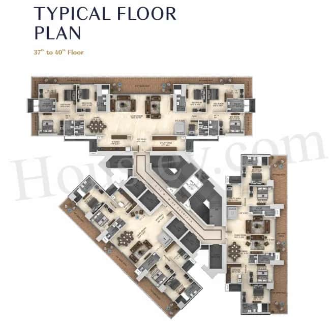 Dimple 73 East Floor plan 2