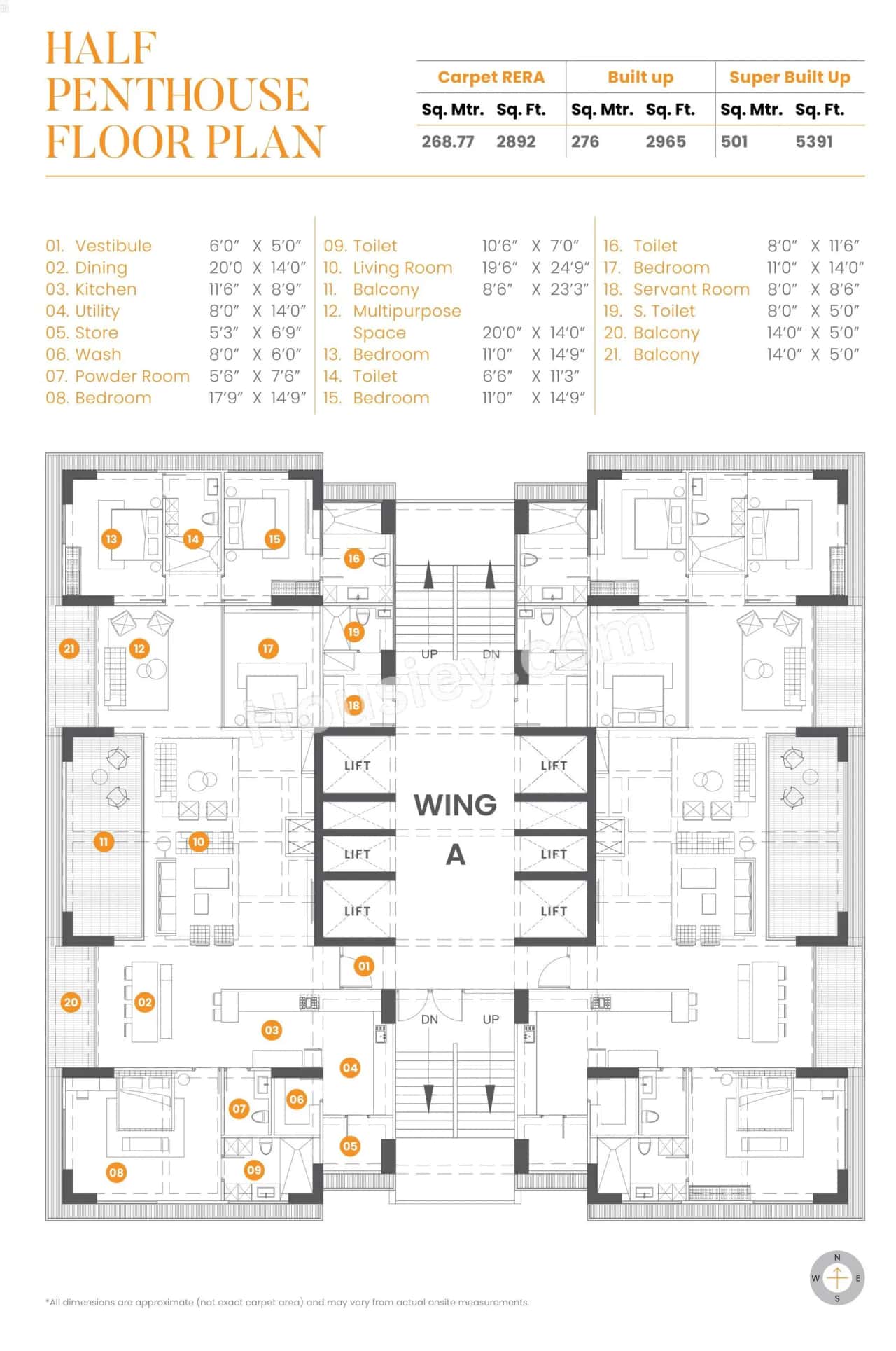 AG Highline Floor plan 1