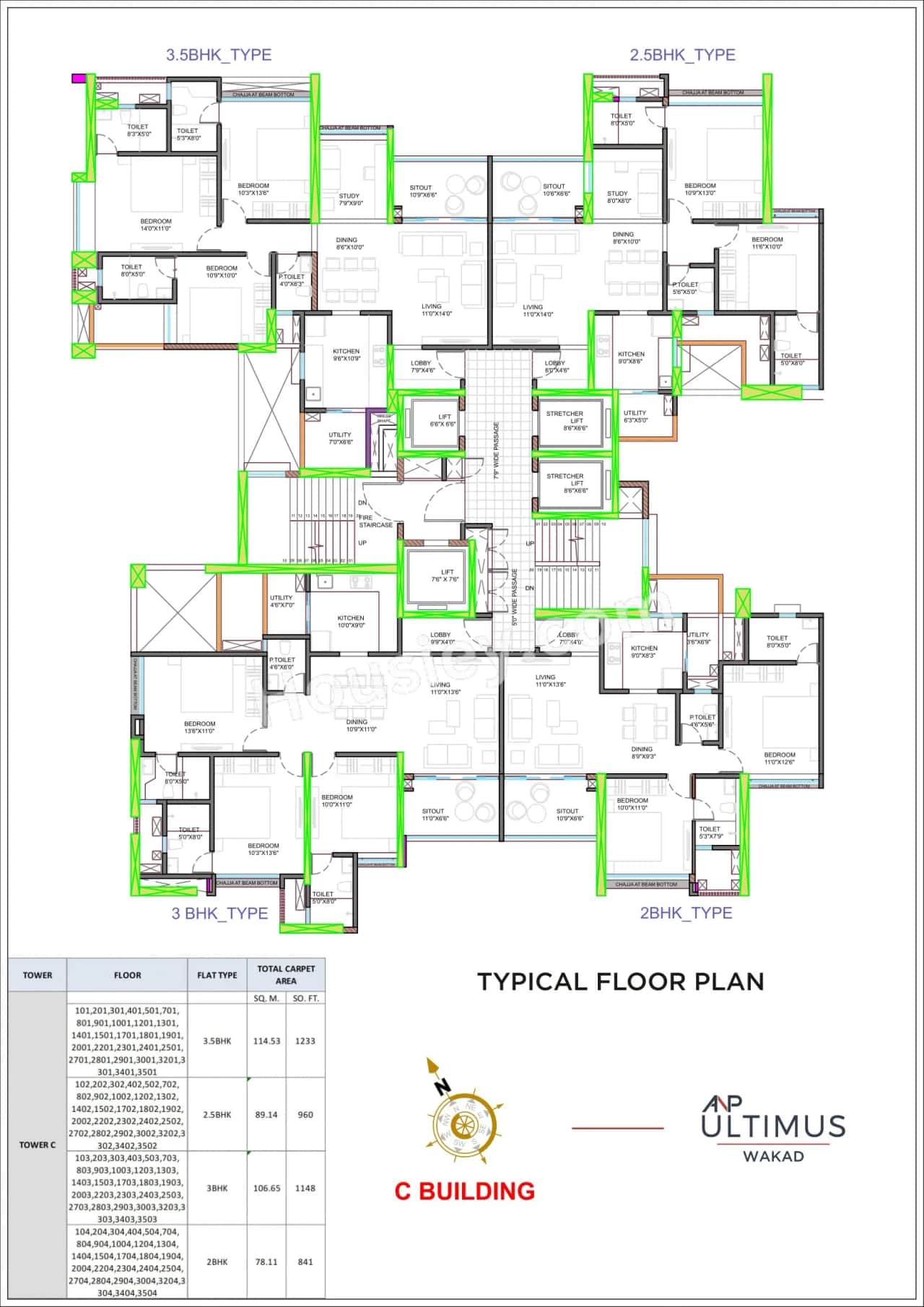 ANP Ultimus Floor plan 3