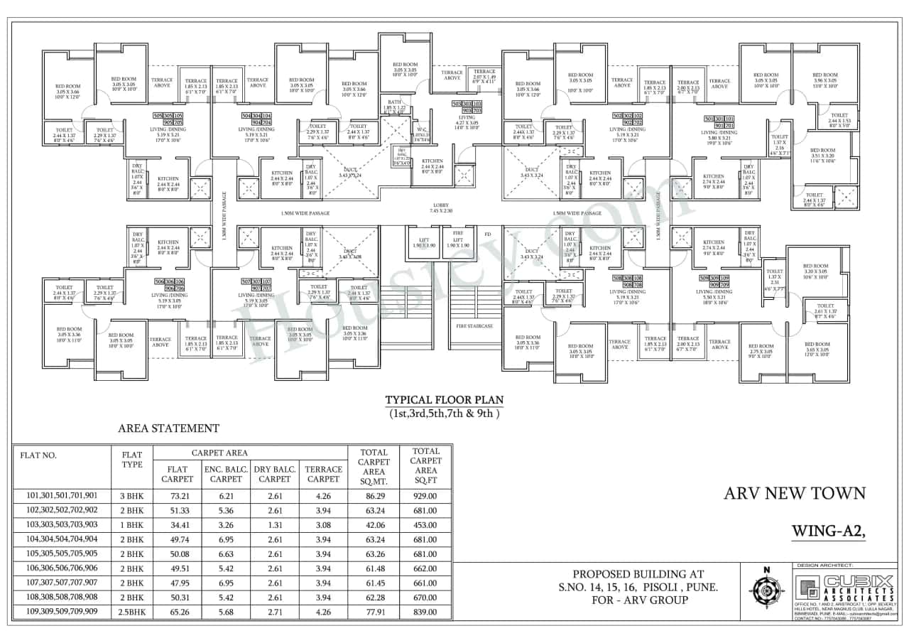 ARV New Town Phase 2 Floor plan 1