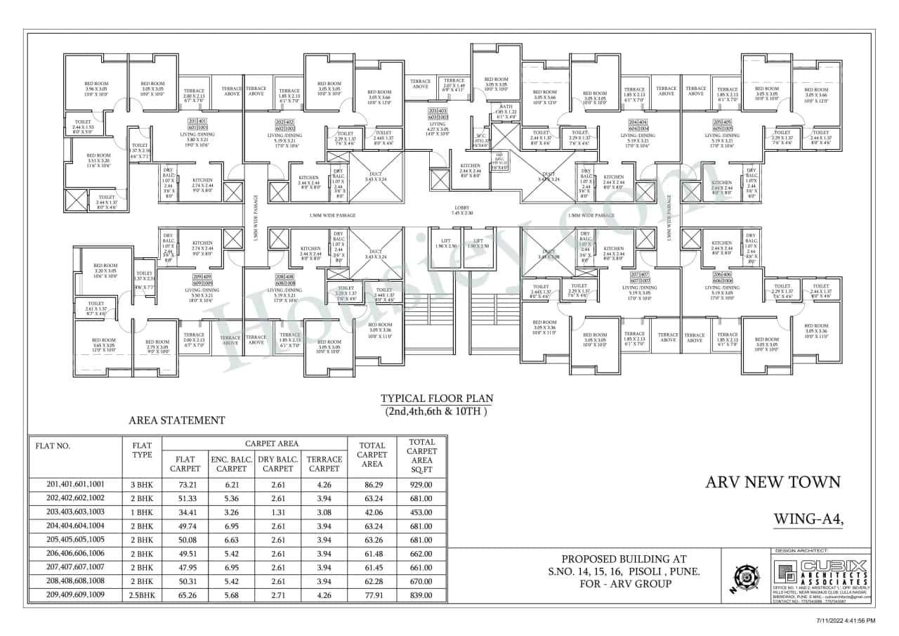 ARV New Town Phase 2 Floor plan 3