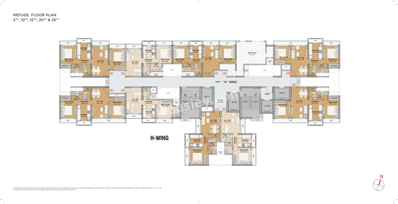 AVA Sereno Floor plan 1