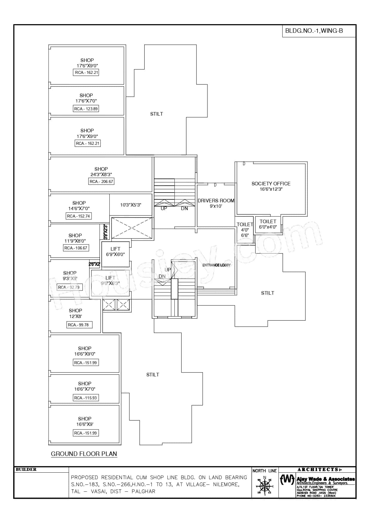 AV Aashirwad Garden Floor plan 1