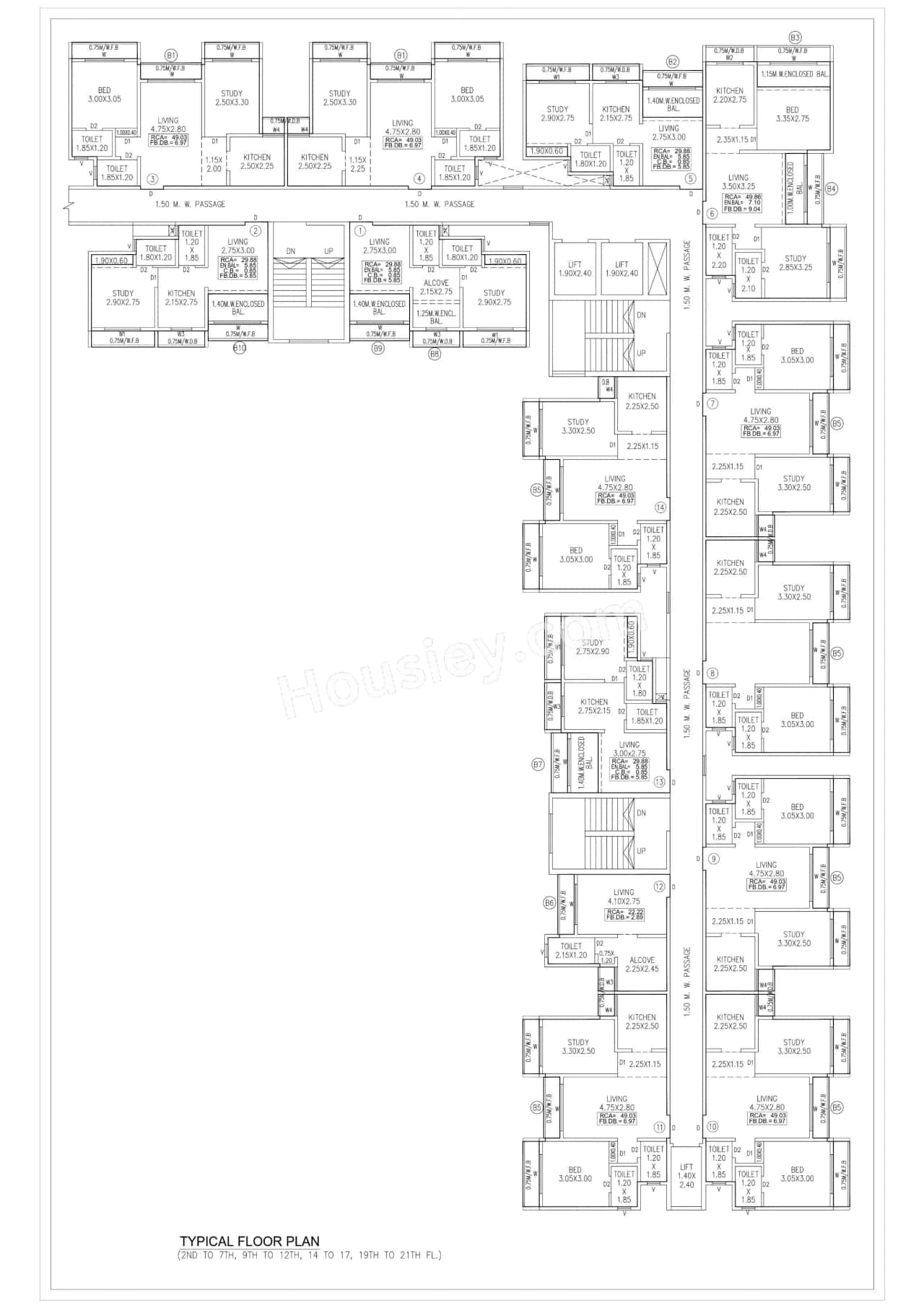 AV Pearl Floor plan 1