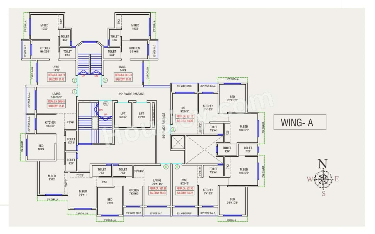 AV Pride Floor plan 1