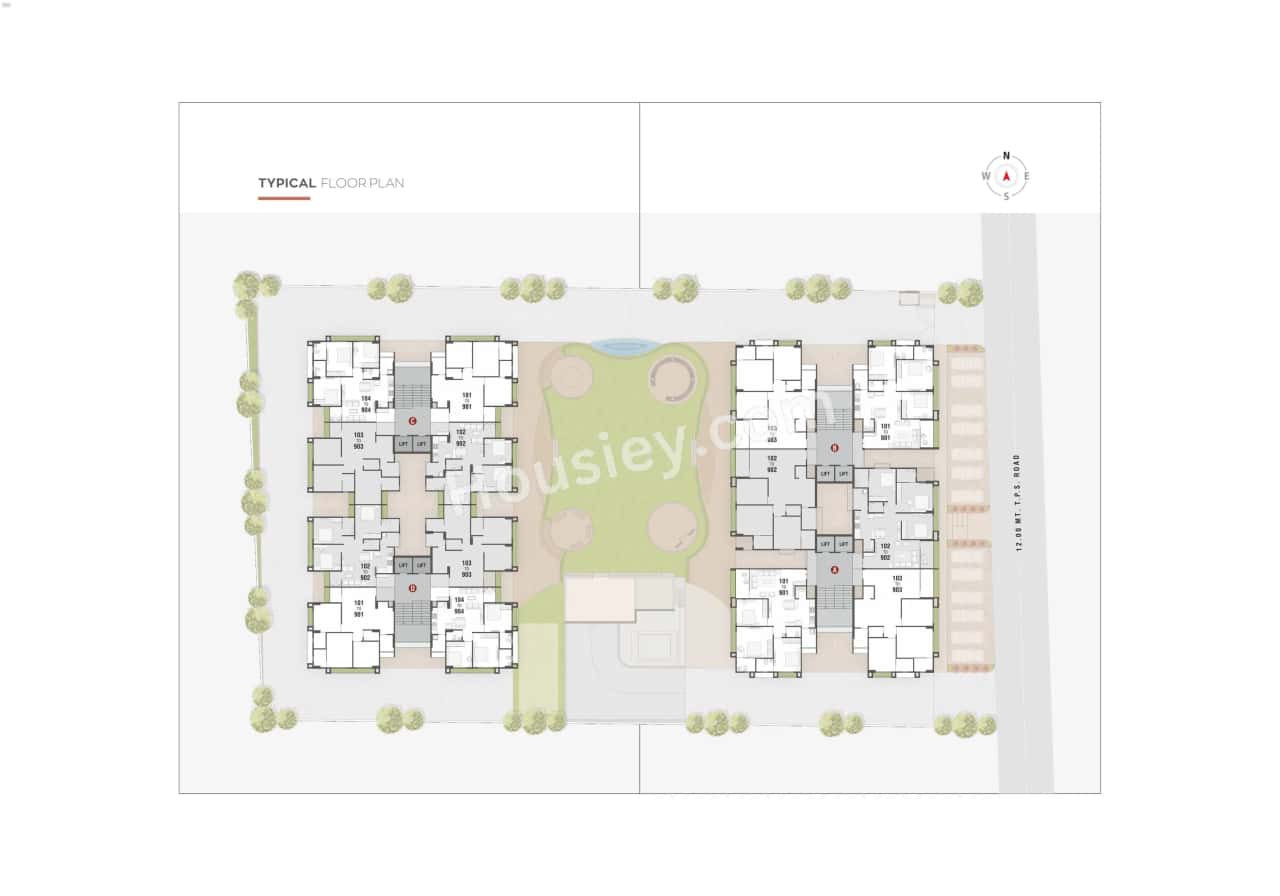 Aadishwar Skyvue 126 Floor plan 3