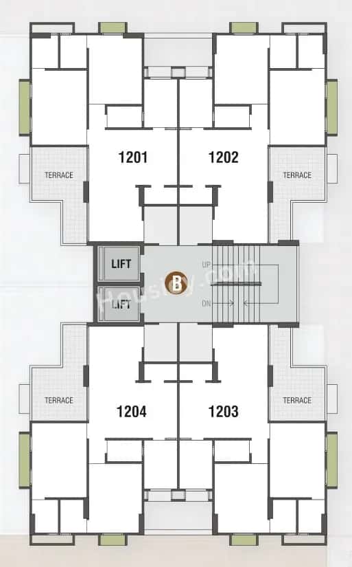 Aaravi 119 Floor plan 3