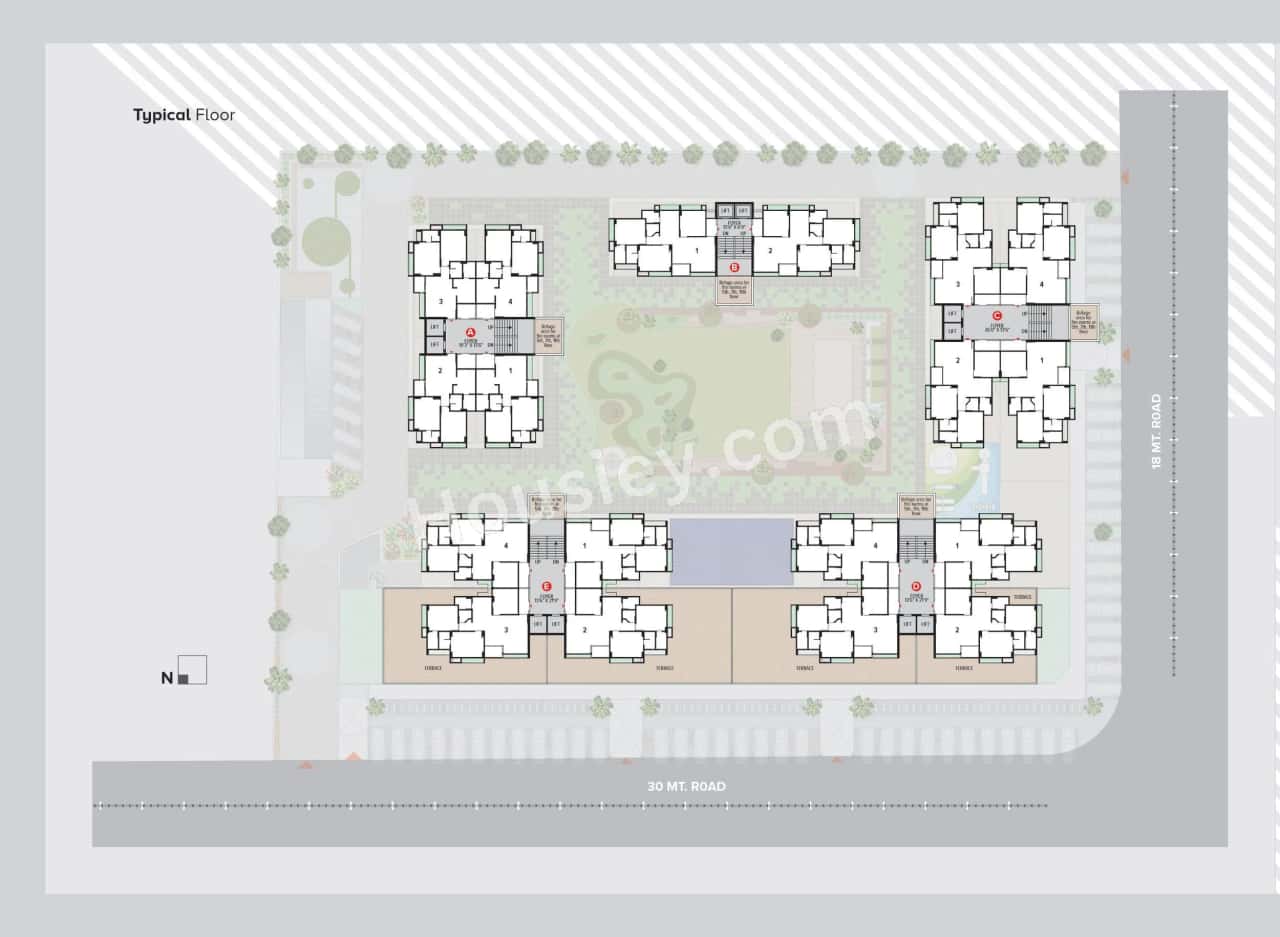 Aaryan Ambience Floor plan 6
