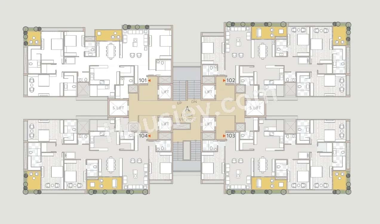 Aaryan Aranyam Floor plan 2