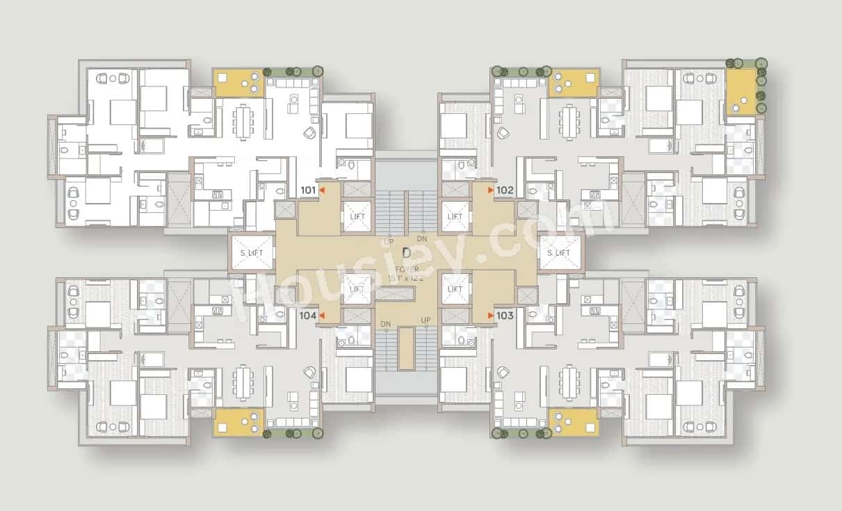 Aaryan Aranyam Floor plan 5