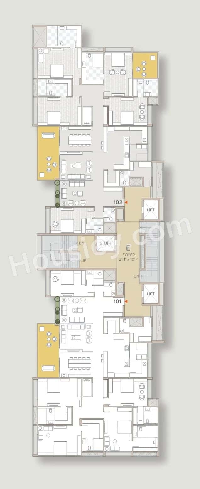 Aaryan Aranyam Floor plan 4