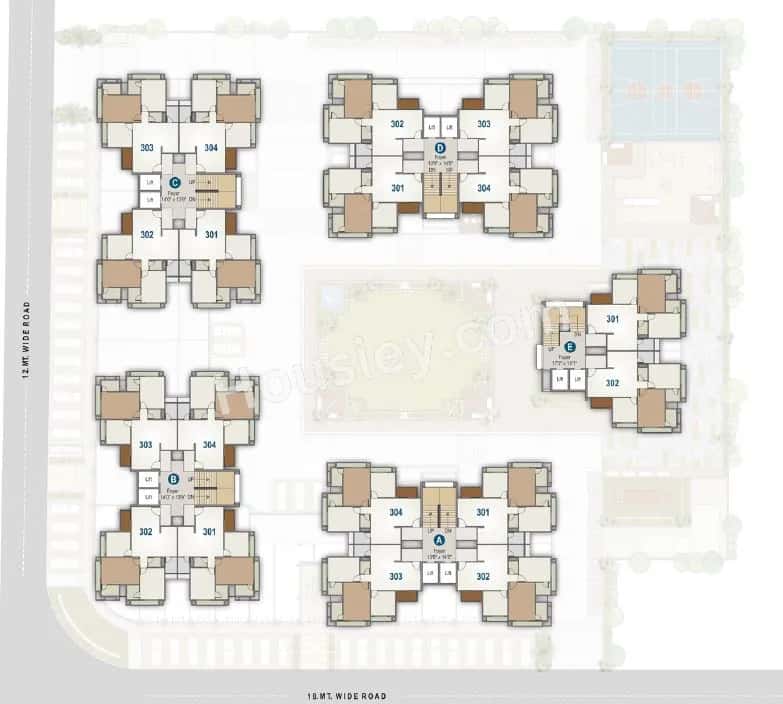Aashray Aurum Floor plan 1