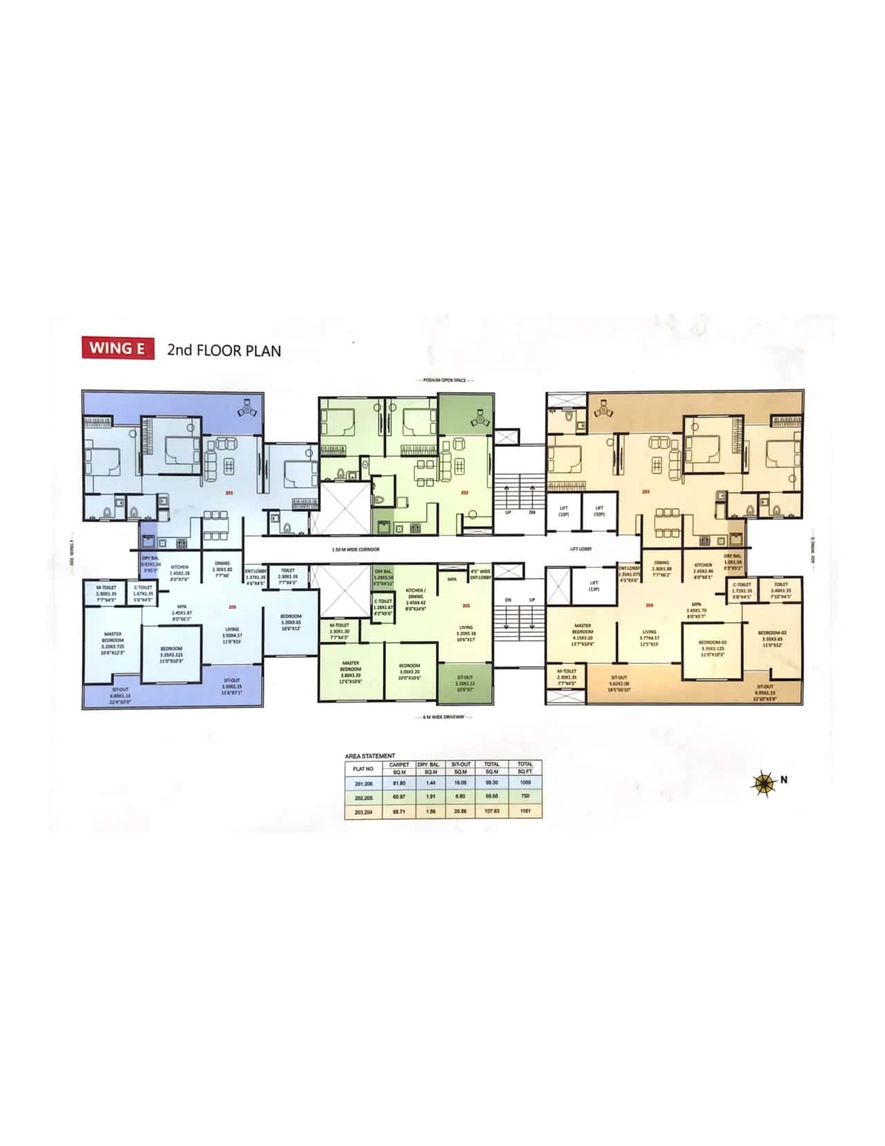 Jhamtani Ace Abode Floor plan 11