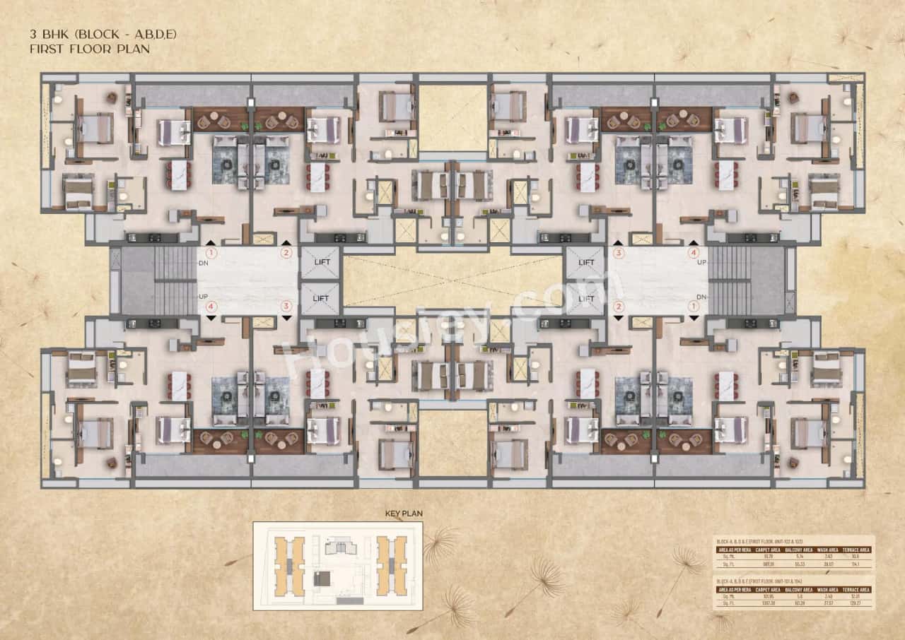 Adani Embrace Floor plan 1