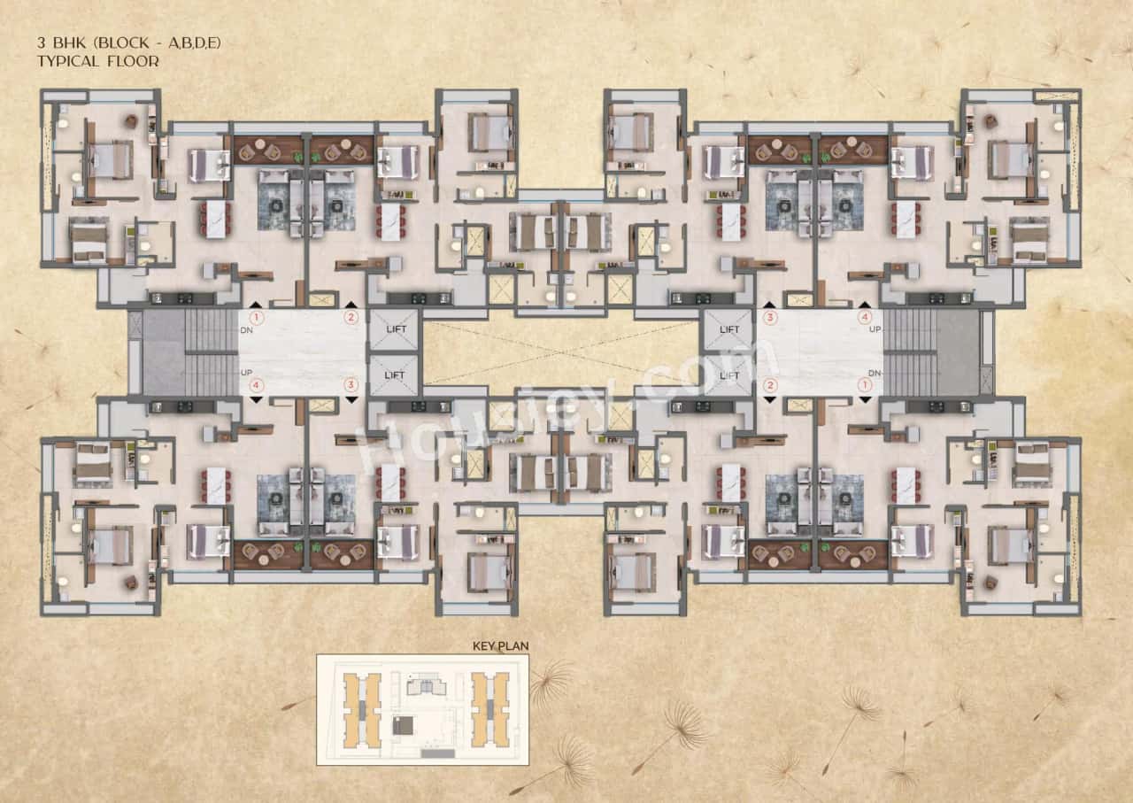 Adani Embrace Floor plan 2