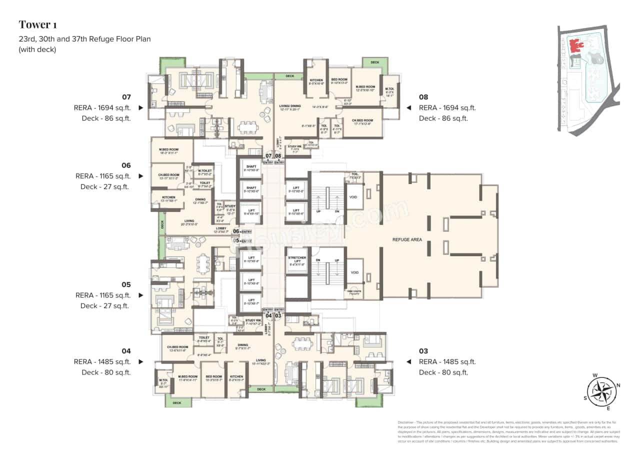 Adani Monte South Floor plan 4