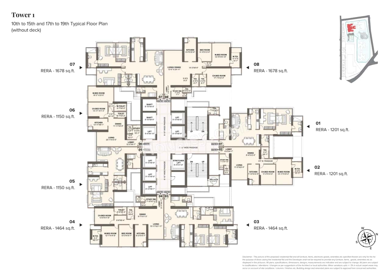 Adani Monte South Floor plan 5