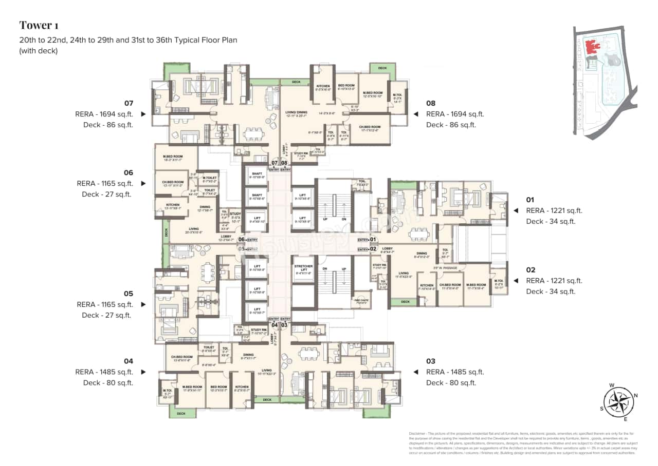 Adani Monte South Floor plan 6