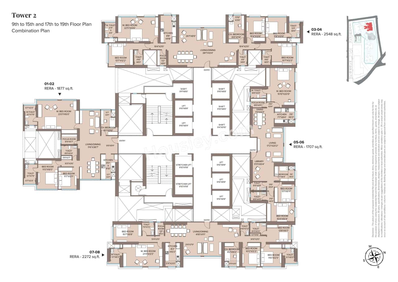 Adani Monte South Floor plan 7