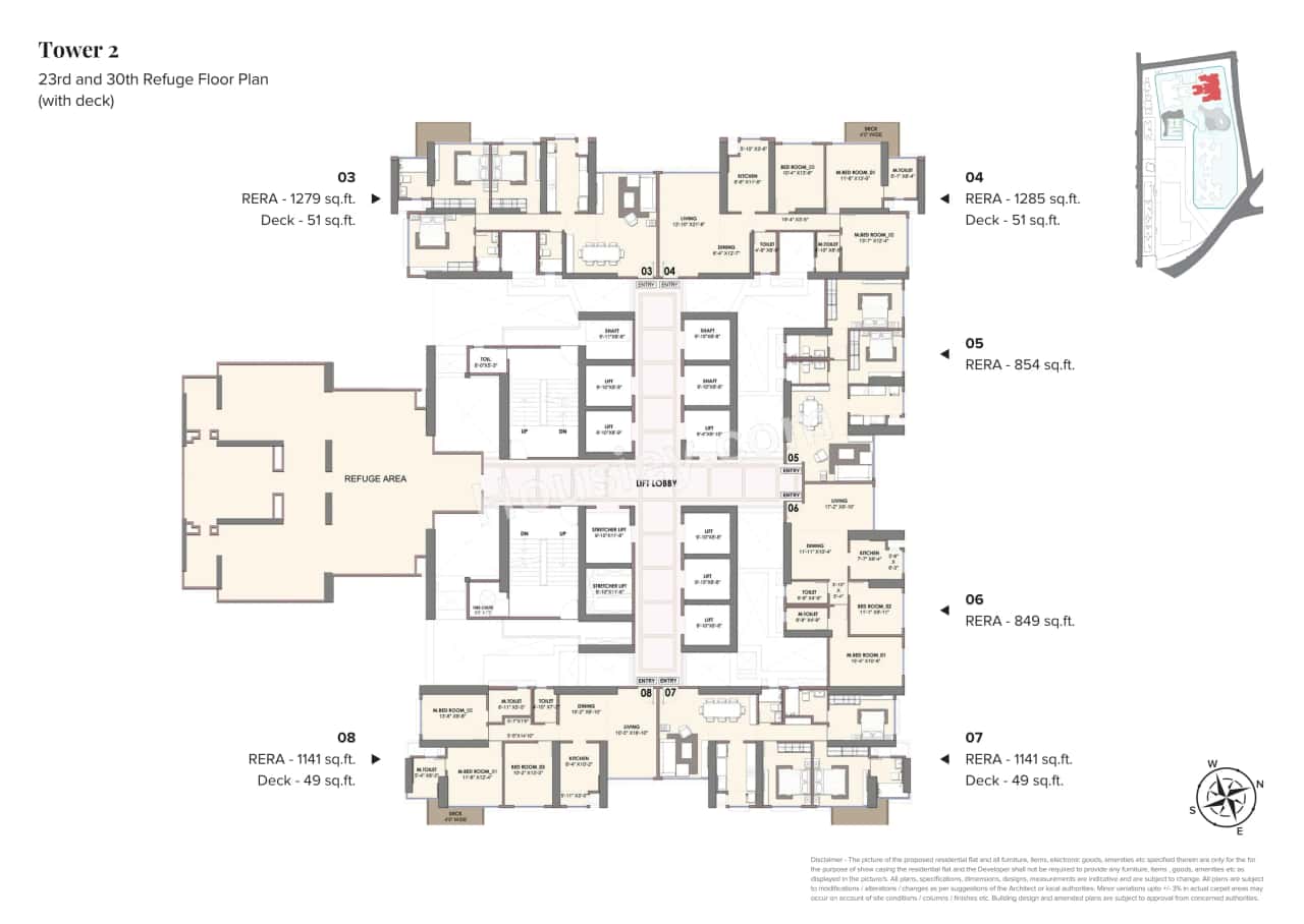 Adani Monte South Floor plan 8