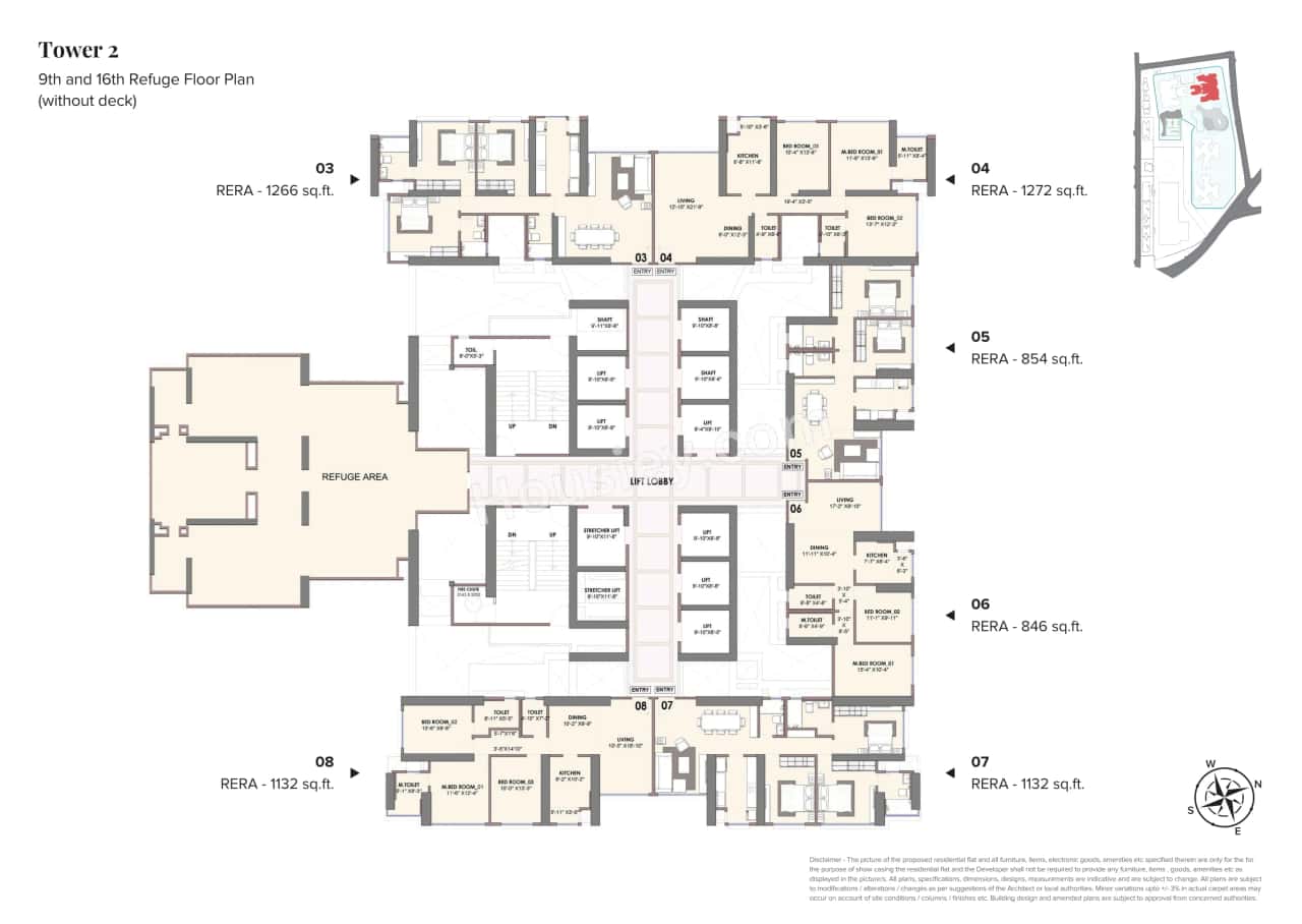 Adani Monte South Floor plan 9
