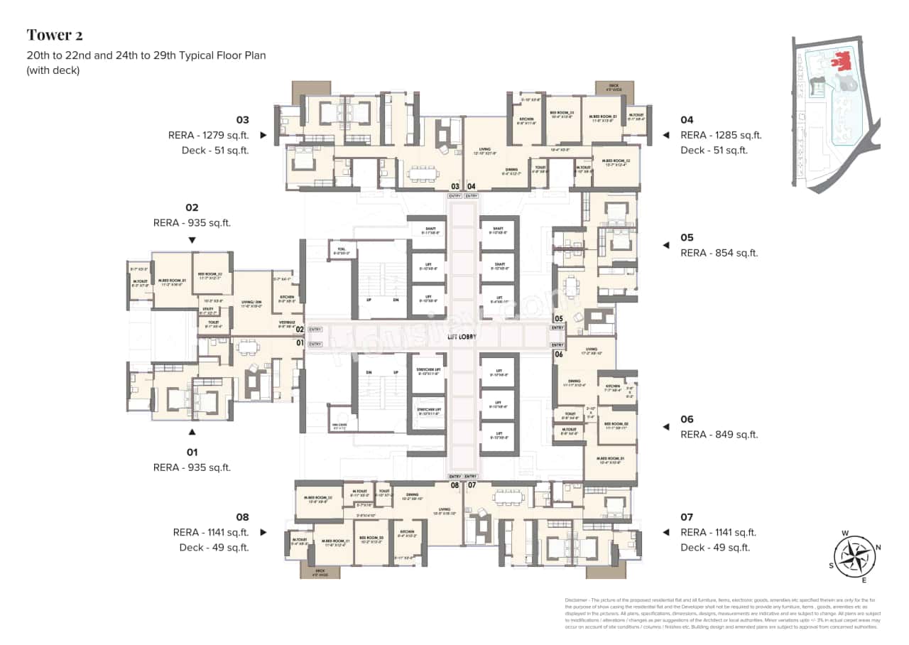 Adani Monte South Floor plan 10