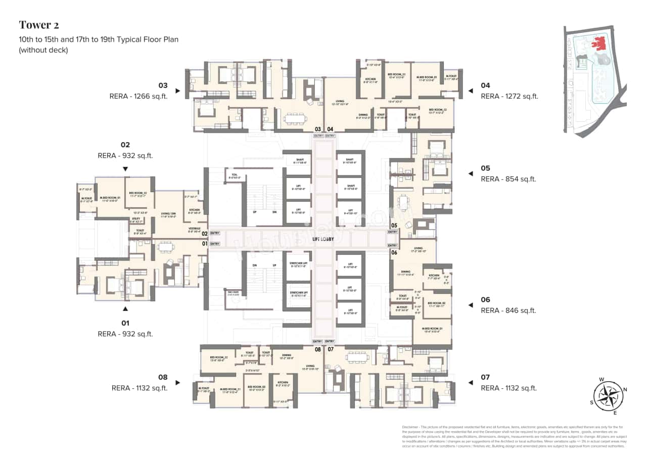 Adani Monte South Floor plan 11