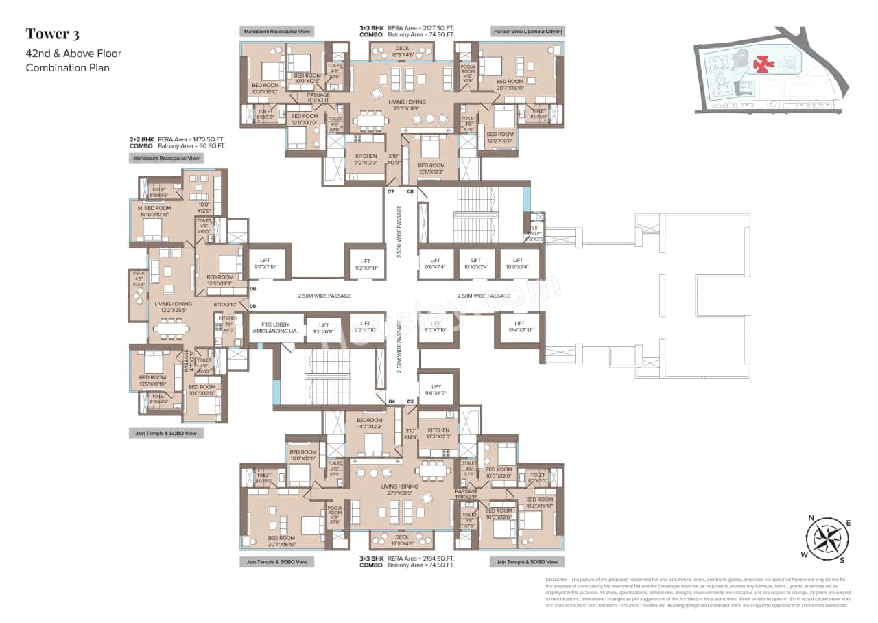 Adani Monte South Floor plan 12