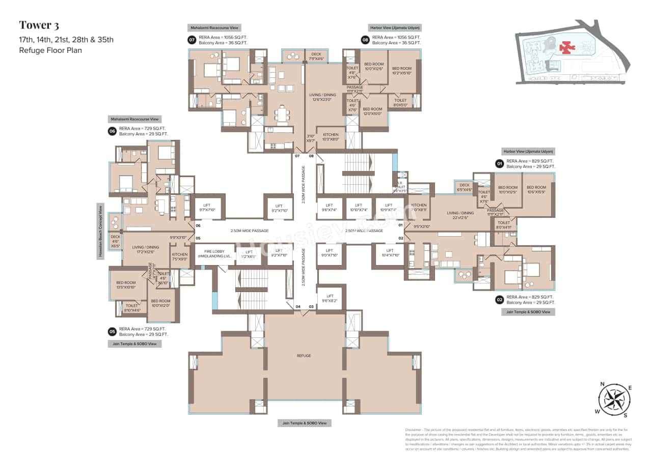 Adani Monte South Floor plan 13