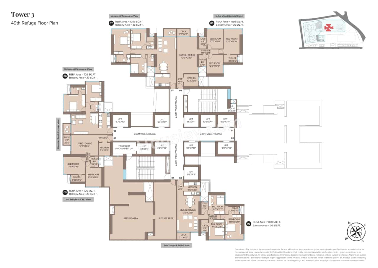 Adani Monte South Floor plan 14