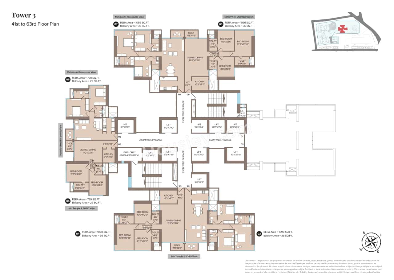 Adani Monte South Floor plan 17