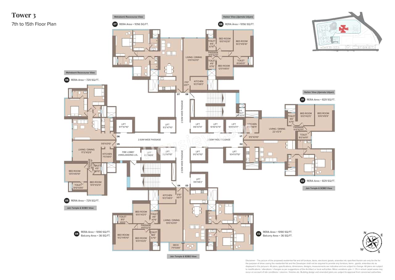 Adani Monte South Floor plan 18