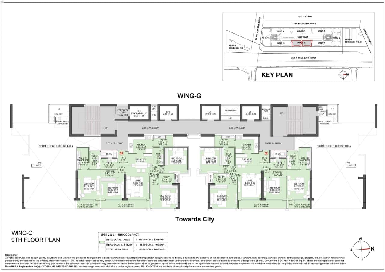 Adani Stellar Floor plan 2