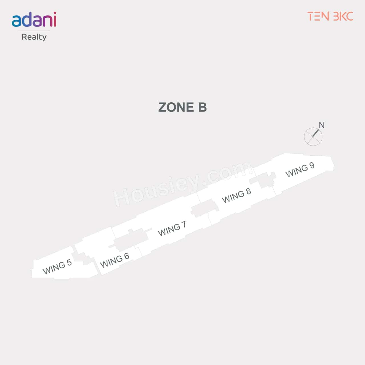 Adani Ten BKC Floor plan 17
