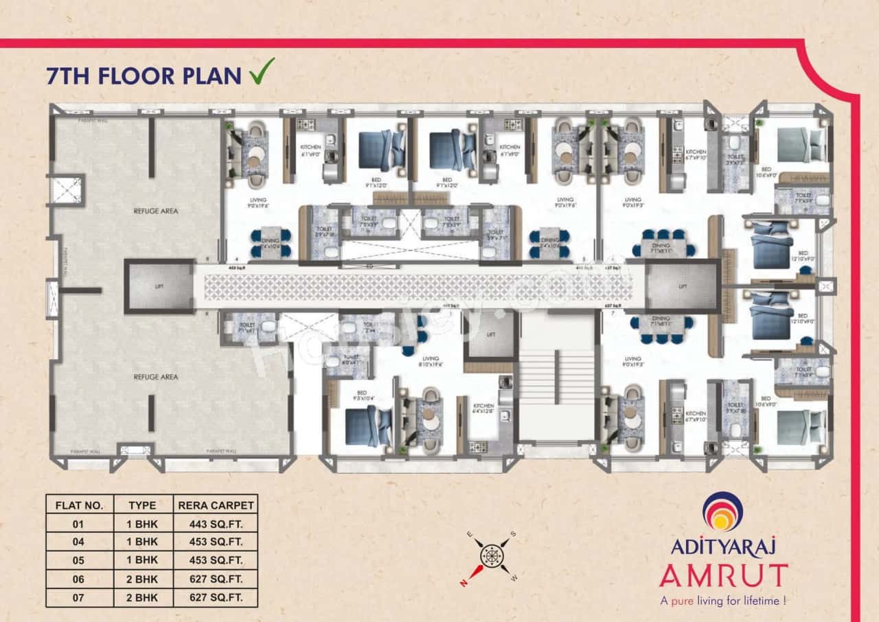 Adityaraj Amrut Floor plan 2