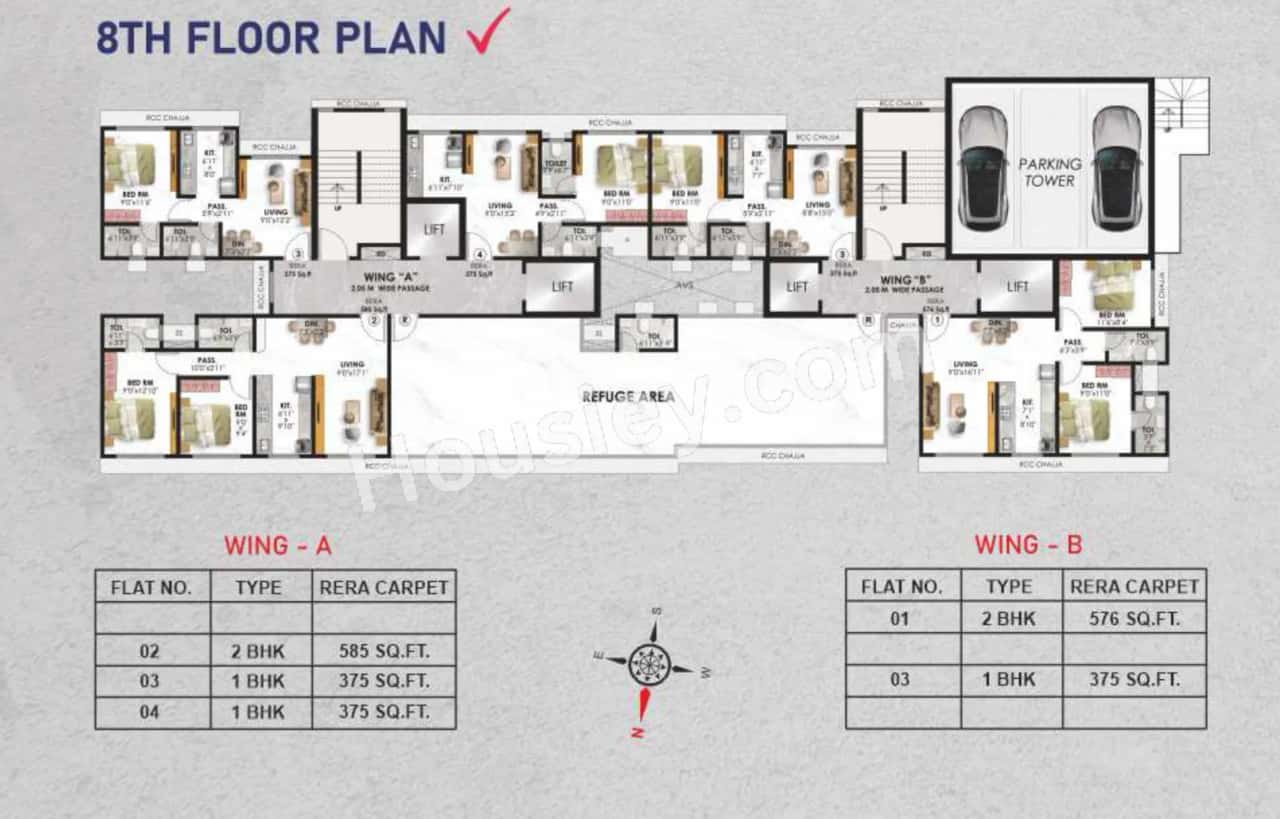 Adityaraj Anchor Floor plan 2