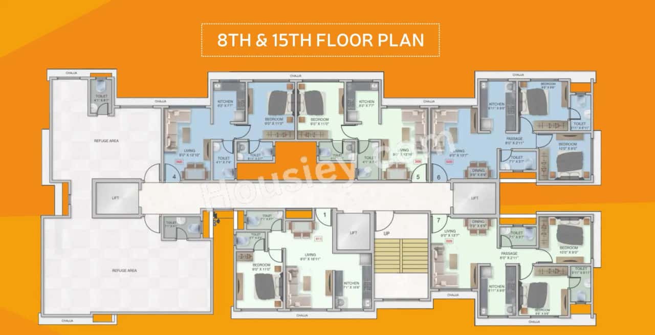 Adityaraj Breeze Floor plan 1