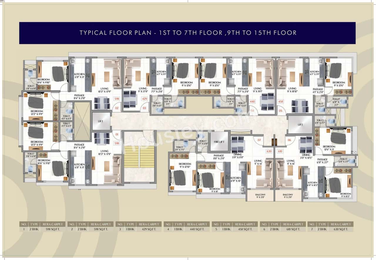 Adityaraj Central Floor plan 3