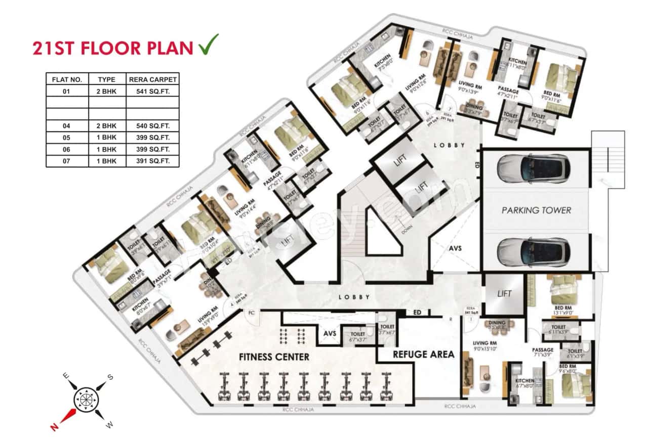 Adityaraj Prime Floor plan 1