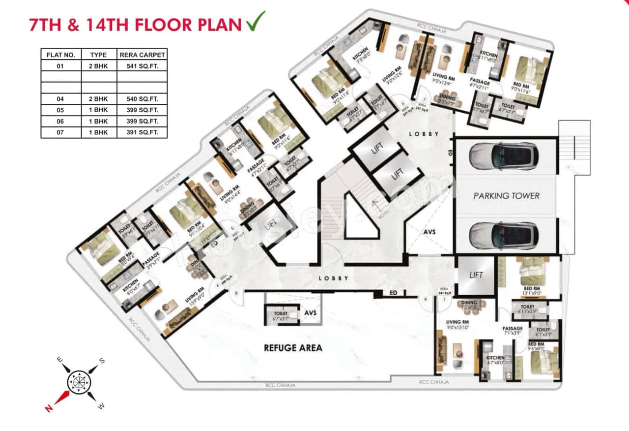 Adityaraj Prime Floor plan 2