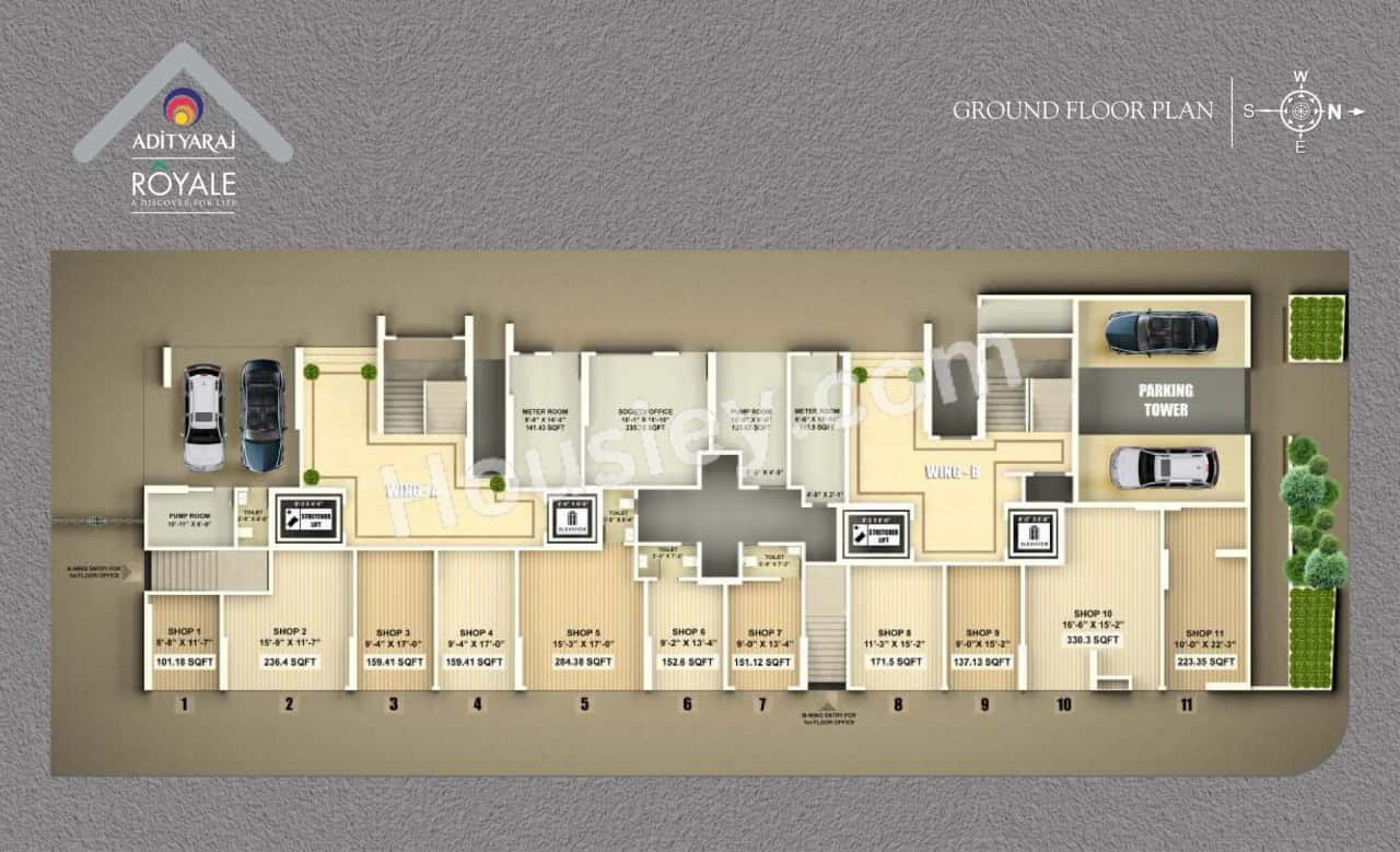 Adityaraj Royale Floor plan 2