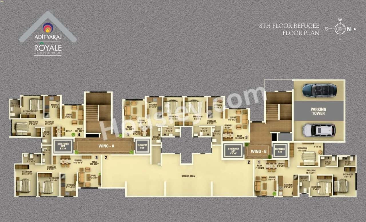 Adityaraj Royale Floor plan 3