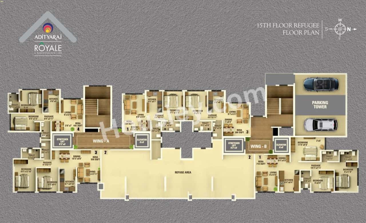 Adityaraj Royale Floor plan 4