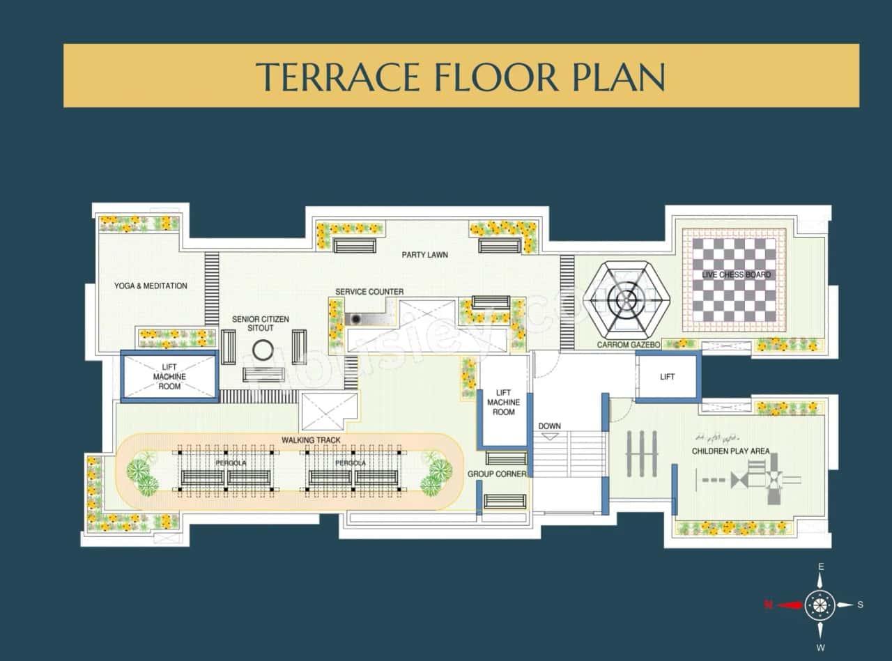 Adityaraj Shanti Sadan Floor plan 3