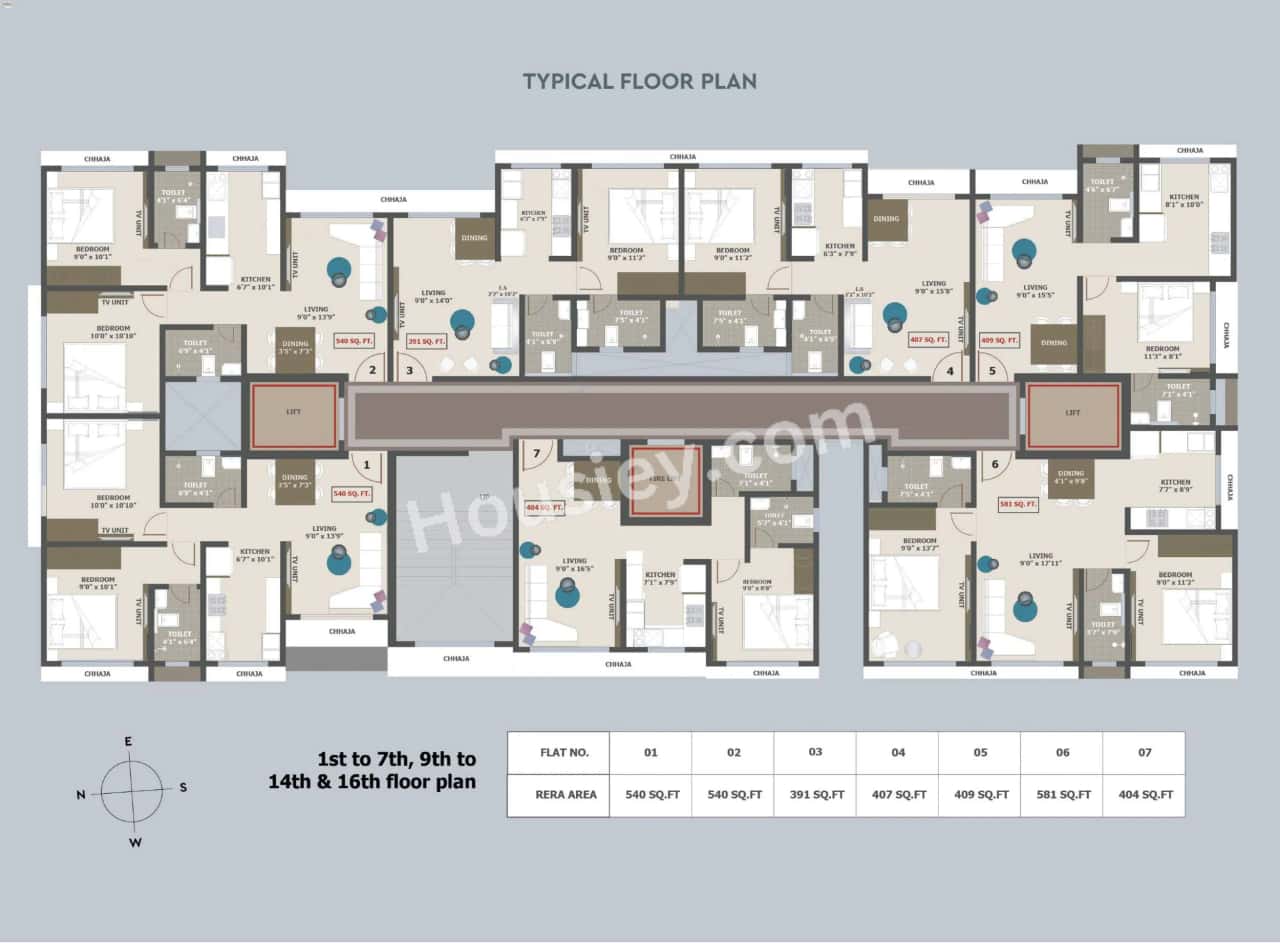 Adityaraj Signature Floor plan 4