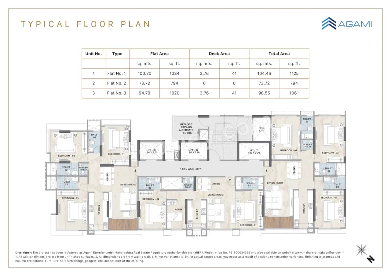 Agami Artclave Floor Plan