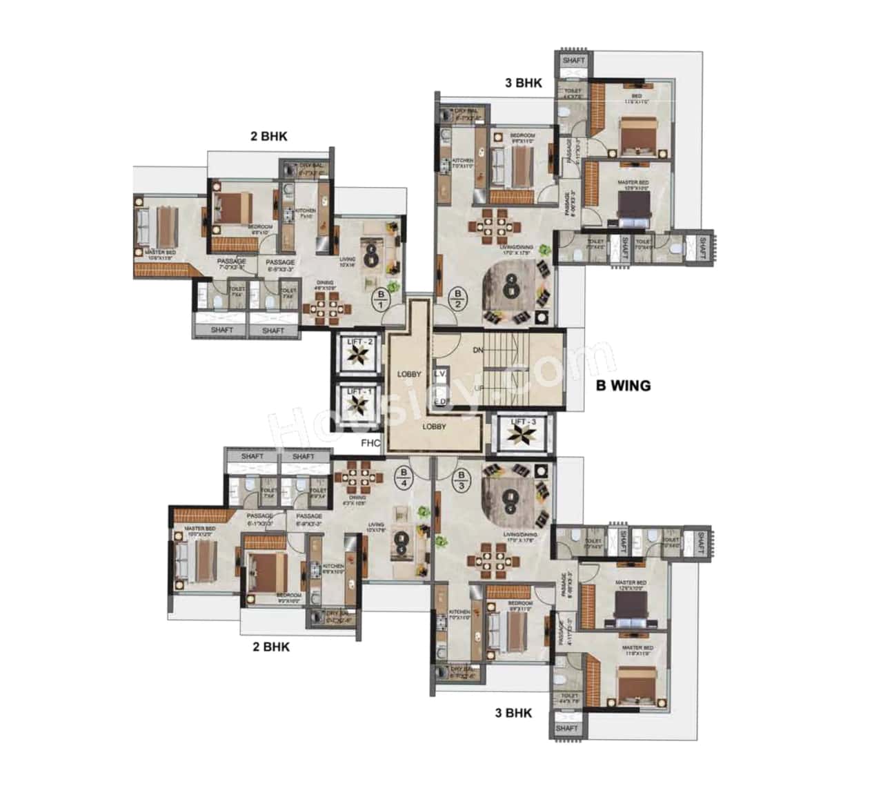Agarwal Florence Floor plan 2