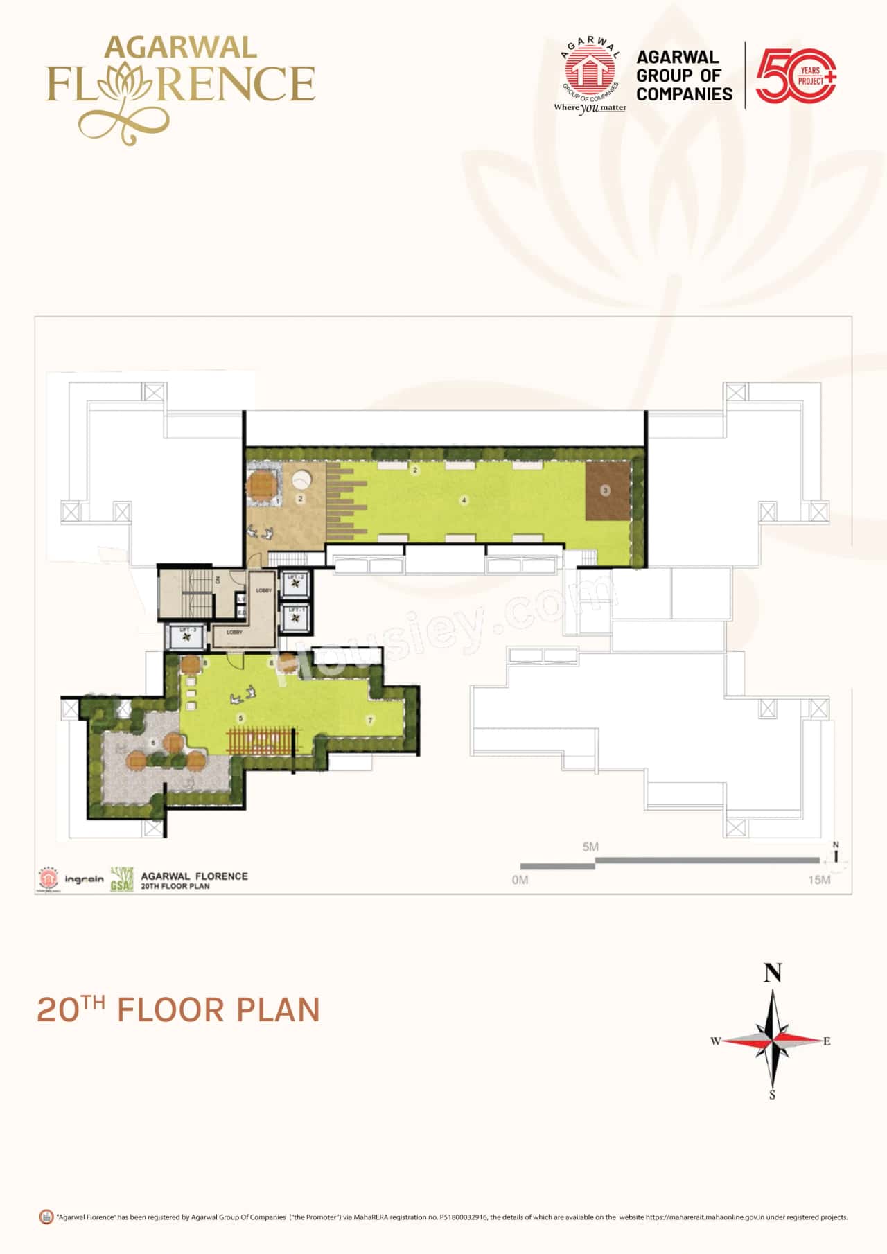 Agarwal Florence Floor plan 3