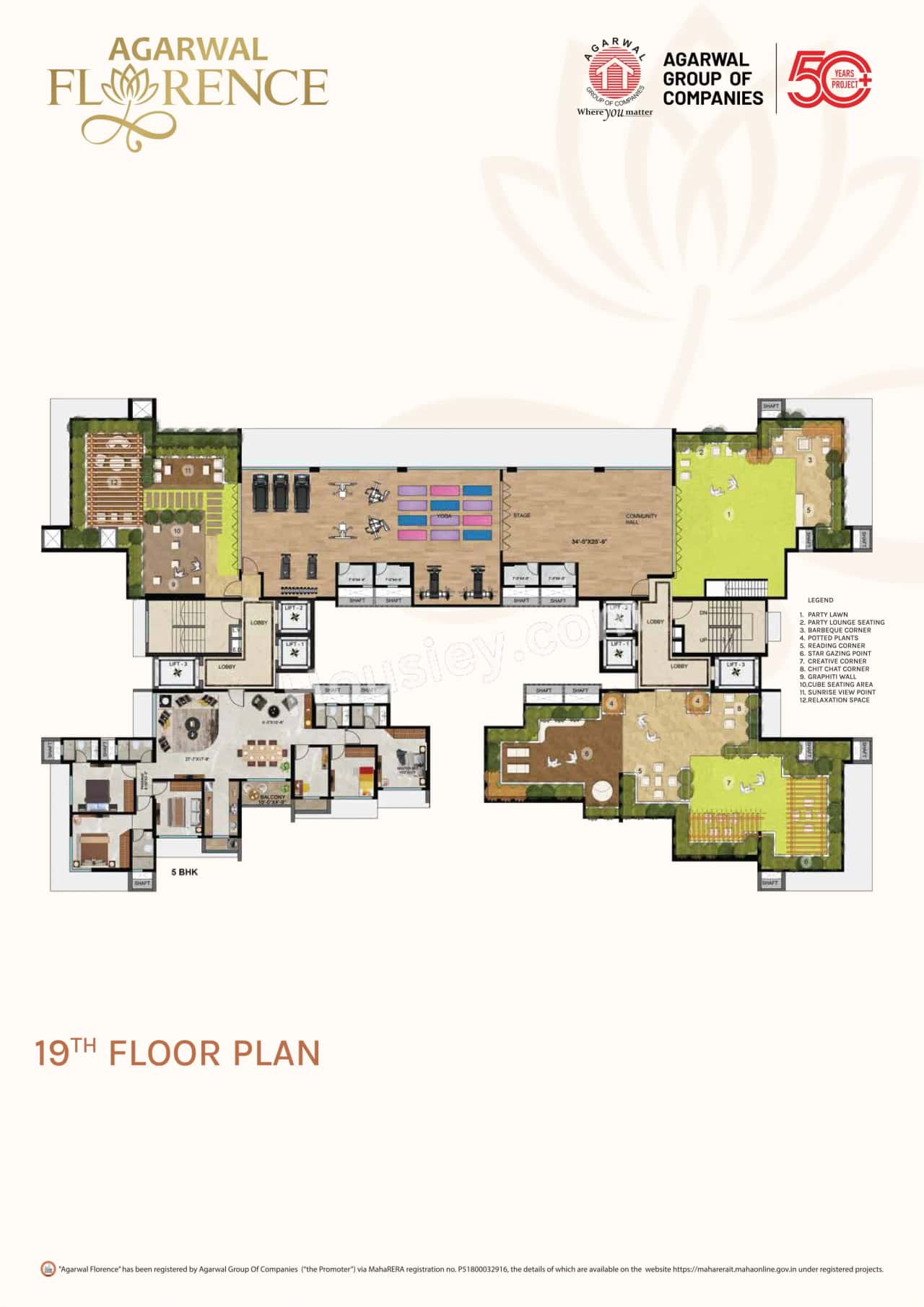 Agarwal Florence Floor plan 4